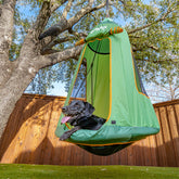 FlyMax Saucer Tree Swing with Tent