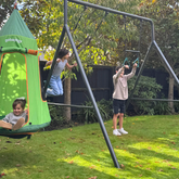 TitanPro Swing Set with Saucer Tent Swing