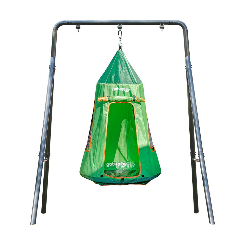 TitanFlex Swing Set with Saucer Tent Swing