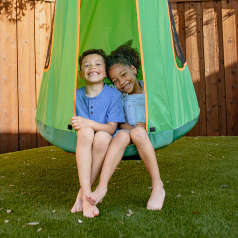 FlyMax Saucer Tree Swing with Tent