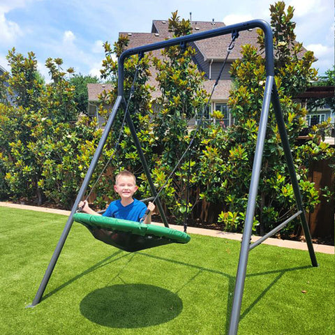 TitanFlex Swing Set with Saucer Swing